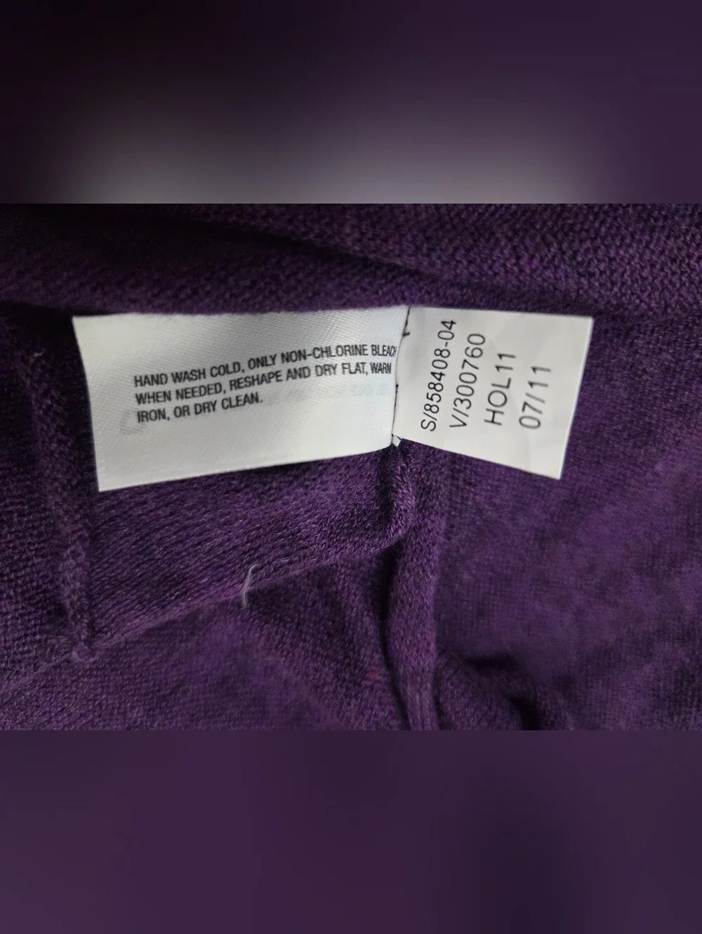 Gap Purple Women's Scarf Like New